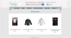 Desktop Screenshot of kristenchef.com